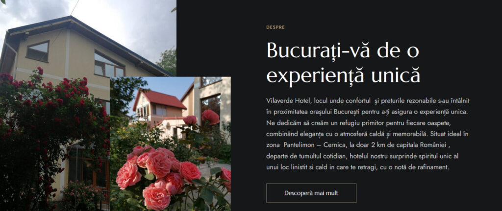 Cristalex VillaVerde – Eleganță și Confort – Cazare in Pantelimon Ilfov (Sos Cernica)